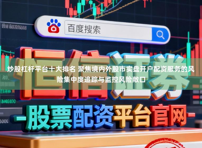 炒股杠杆平台十大排名 聚焦境内外股市实盘开户配资服务的风险集中度追踪与监控风险敞口